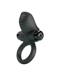Pretty Love - Adrien Anello Vibrante Per Pene 10 Funzioni Nero - FOR HIM - Anelli Fallici | erosidea.com