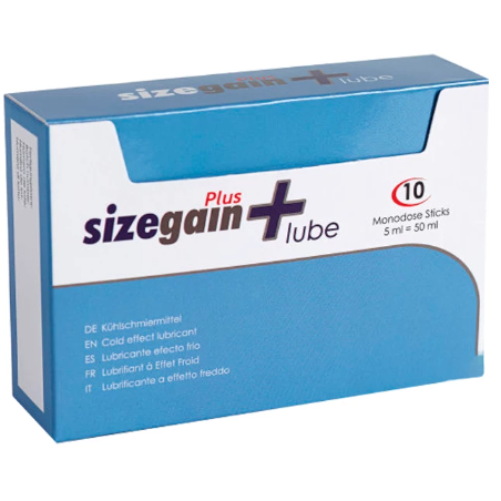 500 Cosmetics - Sizegain Plus Lube Effetto Freddo - 500COSMETICS - A Base Silicone | erosidea.com