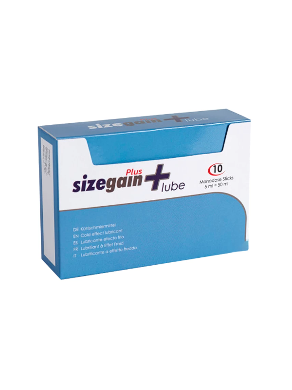500 Cosmetics - Sizegain Plus Lube Effetto Freddo - 500COSMETICS - A Base Silicone | erosidea.com