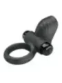 Pretty Love - Adrien Anello Vibrante Per Pene 10 Funzioni Nero - FOR HIM - Anelli Fallici | erosidea.com