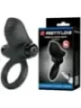 Pretty Love - Adrien Anello Vibrante Per Pene 10 Funzioni Nero - FOR HIM - Anelli Fallici | erosidea.com