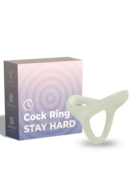 Armony - Anello Tresor Doppio In Silicone Luminoso - ARMONY FOR HIM - Anelli Fallici | erosidea.com