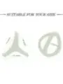 Armony - Anello Tresor Doppio In Silicone Luminoso - ARMONY FOR HIM - Anelli Fallici | erosidea.com