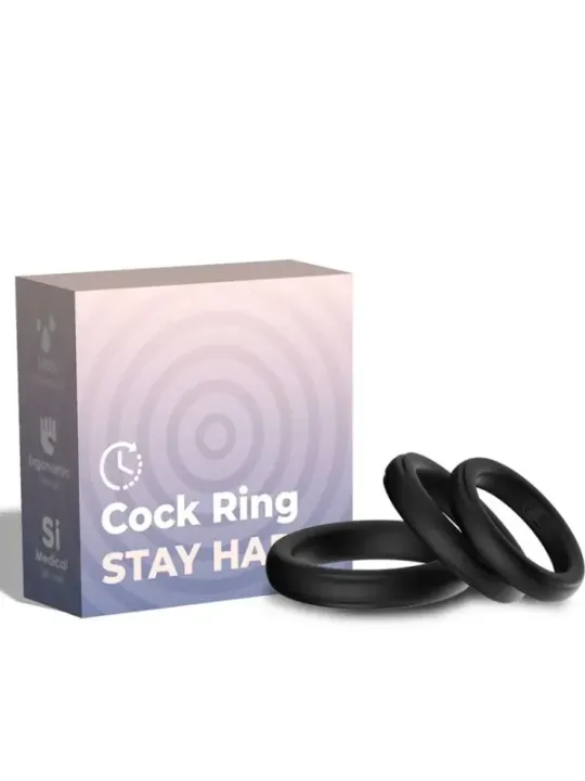 Armony - Anello Triplo In Silicone Luminoso - ARMONY FOR HIM - Anelli Fallici | erosidea.com