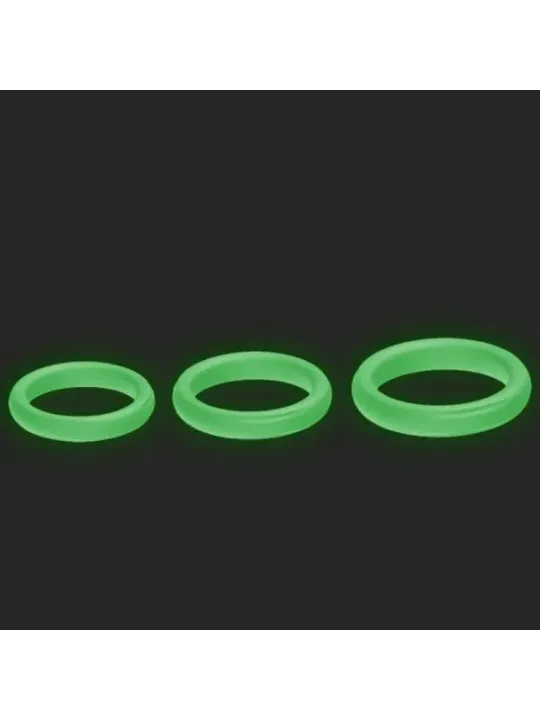 Armony - Anello Triplo In Silicone Luminoso - ARMONY FOR HIM - Anelli Fallici | erosidea.com