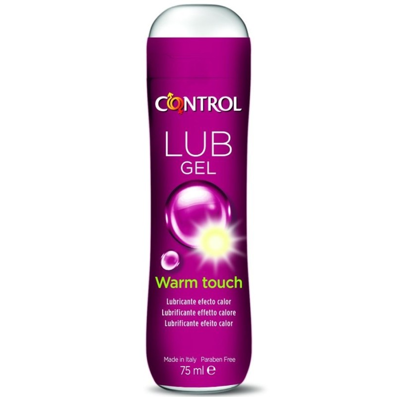 Lub Gel Lubrificante Effetto Calore 75 Ml - CONTROL LUBES - A Base Silicone | erosidea.com
