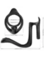 Armony - Anello Anale Doppio Coda Nero - ARMONY FOR HIM - Anelli Fallici | erosidea.com