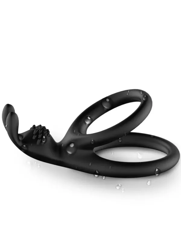 Armony - Anello Tensy Double Coniglio Nero - ARMONY FOR HIM - Anelli Fallici | erosidea.com