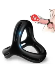 Armony - X-Ring Multiposizione Nero - ARMONY FOR HIM - Anelli Fallici | erosidea.com