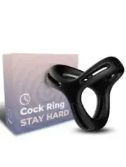 Armony - X-Ring Multiposizione Nero - ARMONY FOR HIM - Anelli Fallici | erosidea.com