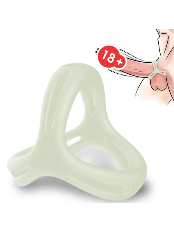 Armony - X-Ring Multiposizione Luminoso - ARMONY FOR HIM - Anelli Fallici | erosidea.com