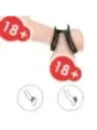 Armony - Anello Doppio Elastico Dualring Nero - ARMONY FOR HIM - Anelli Fallici | erosidea.com