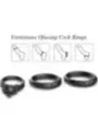 Armony - Anelli Calavera Silicone Nero - ARMONY FOR HIM - Anelli Fallici | erosidea.com