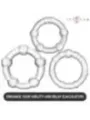 Intense - Set Di 3 Anelli Per Pene Bourne - INTENSE FOR HIM - Anelli Fallici | erosidea.com