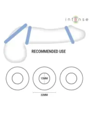 Intense - Set Di 3 Anelli Per Pene Wick Vari Colori - INTENSE FOR HIM - Anelli Fallici | erosidea.com