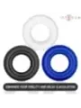 Intense - Set Di 3 Anelli Per Pene Wick Vari Colori - INTENSE FOR HIM - Anelli Fallici | erosidea.com