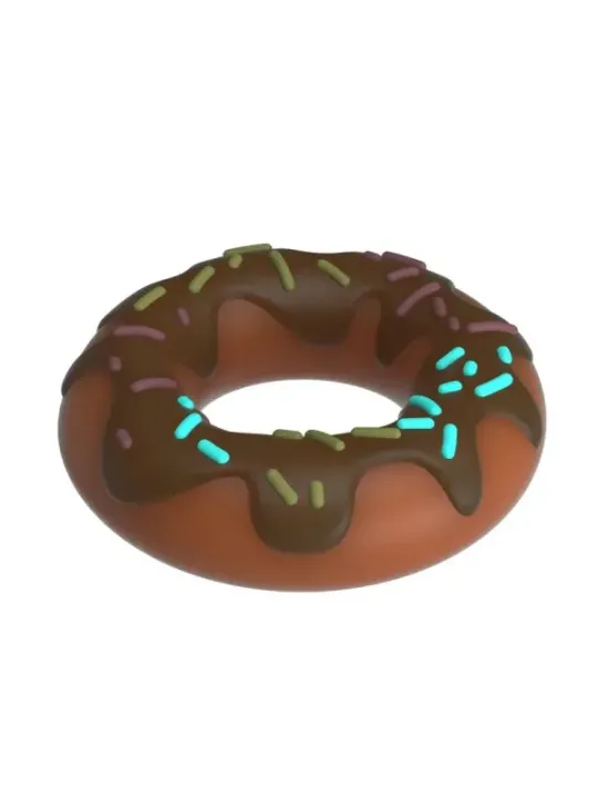 Pretty Love - Anello Per Pene Super Ciambella Marrone - FOR HIM - Anelli Fallici | erosidea.com