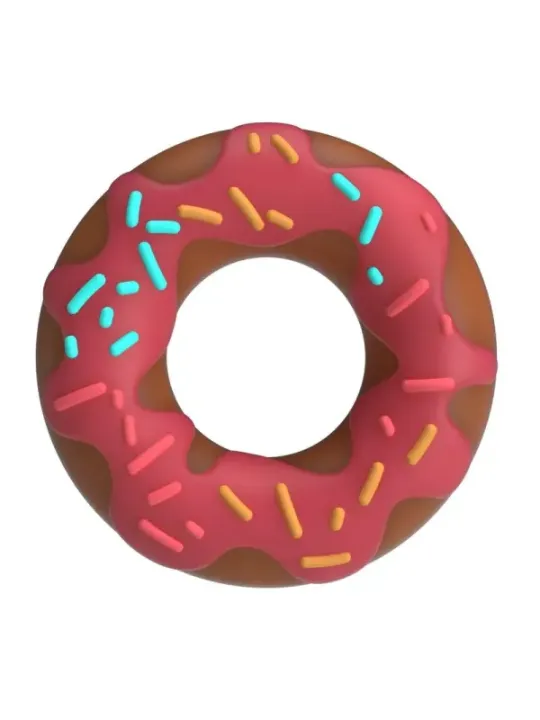 Pretty Love - Anello Per Pene Super Donut Rosa - FOR HIM - Anelli Fallici | erosidea.com