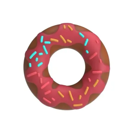 Pretty Love - Anello Per Pene Super Donut Rosa - FOR HIM - Anelli Fallici | erosidea.com