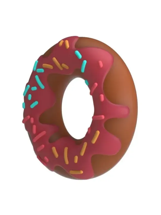 Pretty Love - Anello Per Pene Super Donut Rosa - FOR HIM - Anelli Fallici | erosidea.com