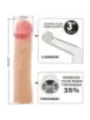 Pretty Love - Guaina Per Pene Chelsea Con Estensione Da 76 Cm Flesh - FOR HIM - Guaine e Prolunghe | erosidea.com