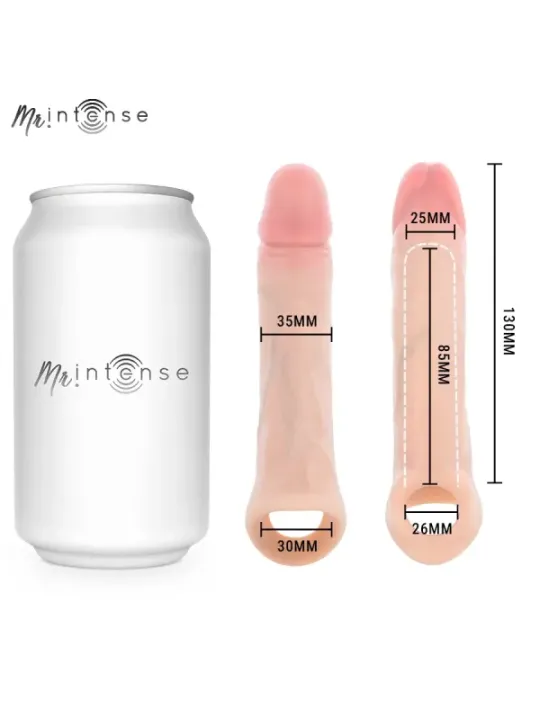 Mr Intense - Simon S Copri Dildo In Silicone 13 Cm -- 4 Cm - MR. INTENSE PENIS ACCESSORIES - Guaine e Prolunghe | erosidea.com
