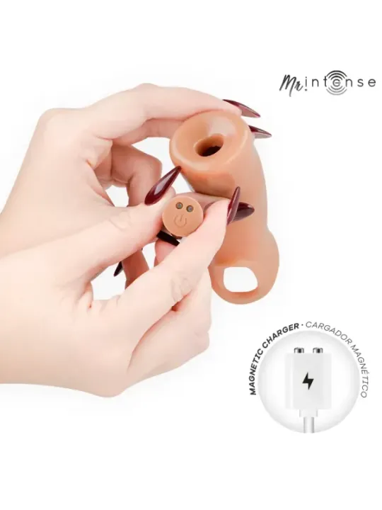 Mr Intense - Arnold M Vibratore In Silicone Per Dildo Con Telecomando 14.5 cm x 4 cm - MR. INTENSE PENIS ACCESSORIES - Guaine e Prolunghe | erosidea.com