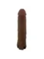Pretty Love - Manicotto Vibrante Per Pene Quillon 20 Cm 4 Cm Marrone - FOR HIM - Guaine e Prolunghe | erosidea.com