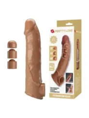 Pretty Love - Manicotto Regolabile Per Allungamento Del Pene 26 Cm 4 Cm Naturale - FOR HIM - Guaine e Prolunghe | erosidea.com