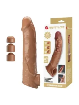 Pretty Love - Manicotto Regolabile Per Allungamento Del Pene 26 Cm 4 Cm Naturale