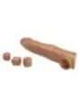 Pretty Love - Manicotto Regolabile Per Allungamento Del Pene 26 Cm 4 Cm Naturale - FOR HIM - Guaine e Prolunghe | erosidea.com