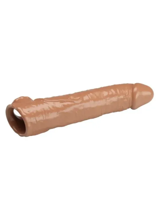 Pretty Love - Manicotto Regolabile Per Allungamento Del Pene 26 Cm 4 Cm Marrone - FOR HIM - Guaine e Prolunghe | erosidea.com