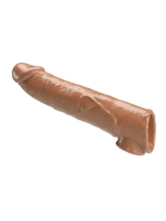Pretty Love - Manicotto Regolabile Per Allungamento Del Pene 26 Cm 4 Cm Marrone - FOR HIM - Guaine e Prolunghe | erosidea.com