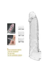 Pretty Love - Manicotto Regolabile Per L'estensione Del Pene 26 Cm 4 Cm Trasparente - FOR HIM - Guaine e Prolunghe | erosidea.com