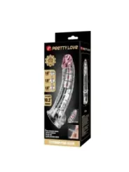 Pretty Love - Manicotto Regolabile Per L'estensione Del Pene 26 Cm 4 Cm Trasparente - FOR HIM - Guaine e Prolunghe | erosidea.com