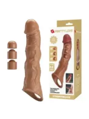Pretty Love - Manicotto Regolabile Per Allungamento Del Pene 28 Cm 45 Cm Marrone - FOR HIM - Guaine e Prolunghe | erosidea.com