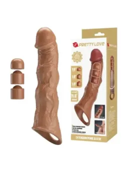 Pretty Love - Manicotto Regolabile Per Allungamento Del Pene 28 Cm 45 Cm Marrone