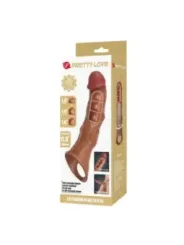 Pretty Love - Manicotto Regolabile Per Allungamento Del Pene 28 Cm 45 Cm Marrone - FOR HIM - Guaine e Prolunghe | erosidea.com
