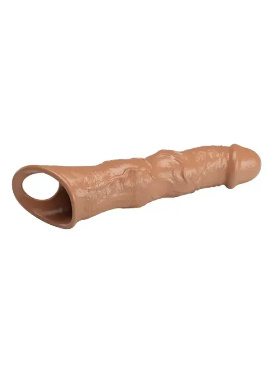 Pretty Love - Manicotto Regolabile Per Allungamento Del Pene 28 Cm 45 Cm Marrone - FOR HIM - Guaine e Prolunghe | erosidea.com