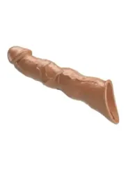 Pretty Love - Manicotto Regolabile Per Allungamento Del Pene 28 Cm 45 Cm Marrone - FOR HIM - Guaine e Prolunghe | erosidea.com