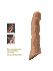 Pretty Love - Manicotto Regolabile Per Allungamento Del Pene 28 Cm 45 Cm Marrone - FOR HIM - Guaine e Prolunghe | erosidea.com