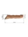 Pretty Love - Manicotto Regolabile Per Allungamento Del Pene 28 Cm 45 Cm Marrone - FOR HIM - Guaine e Prolunghe | erosidea.com