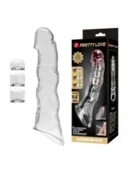 Pretty Love - Manicotto Regolabile Per L'estensione Del Pene 28 Cm 45 Cm Trasparente - FOR HIM - Guaine e Prolunghe | erosidea.com