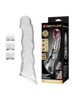 Pretty Love - Manicotto Regolabile Per L'estensione Del Pene 28 Cm 45 Cm Trasparente