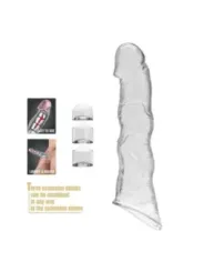 Pretty Love - Manicotto Regolabile Per L'estensione Del Pene 28 Cm 45 Cm Trasparente - FOR HIM - Guaine e Prolunghe | erosidea.com