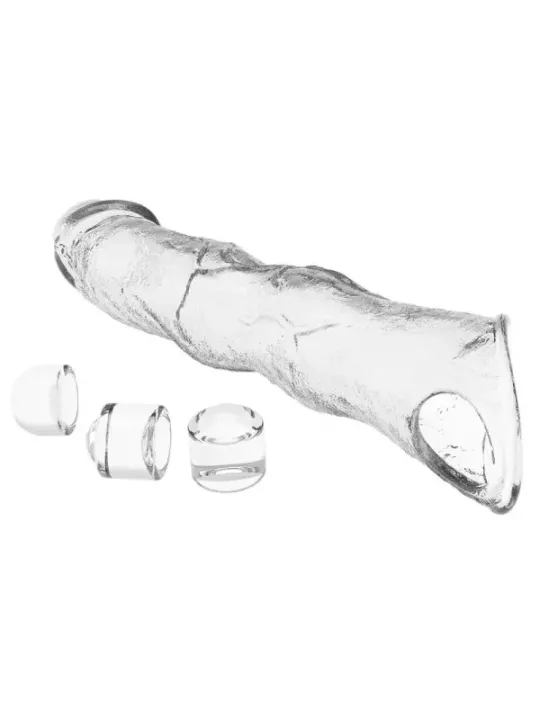 Pretty Love - Manicotto Regolabile Per L'estensione Del Pene 28 Cm 45 Cm Trasparente - FOR HIM - Guaine e Prolunghe | erosidea.com