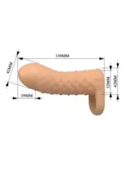 Pretty Love - Manicotto Di Estensione Del Pene Nesmith 13 Cm 38 Cm Naturale - FOR HIM - Guaine e Prolunghe | erosidea.com