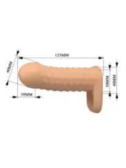 Pretty Love - Wolfram Manicotto Per Allungamento Del Pene 115 Cm 38 Cm Naturale - FOR HIM - Guaine e Prolunghe | erosidea.com