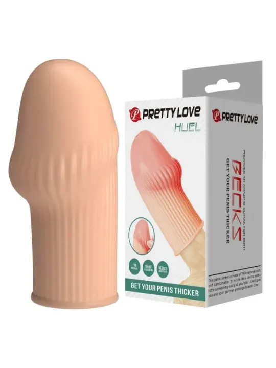 Pretty Love - Huel Penis Sleeve Per Un Pene Pi™ Spesso E Un Colore Carne - FOR HIM - Guaine e Prolunghe | erosidea.com
