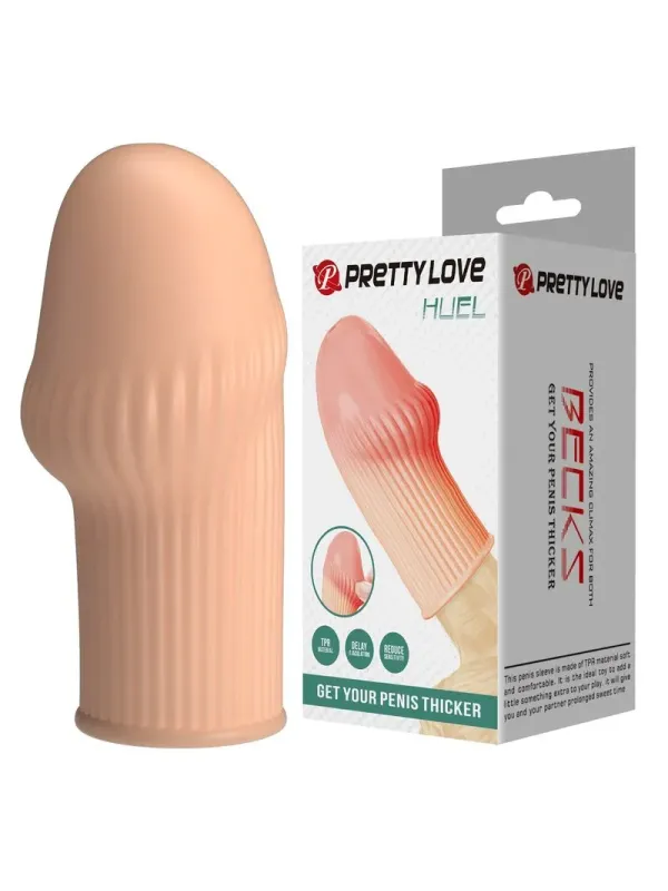 Pretty Love - Huel Penis Sleeve Per Un Pene Pi™ Spesso E Un Colore Carne - FOR HIM - Guaine e Prolunghe | erosidea.com